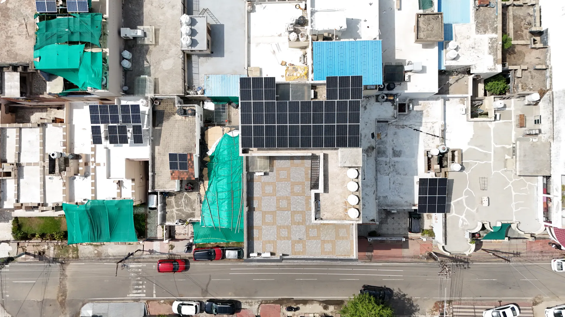 Solar solutions on varied roofs